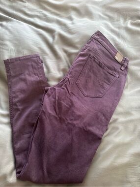 Level 99 Pants - Dark Plum Color